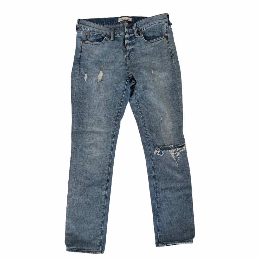 Madewell Slim Boyjean Distressed